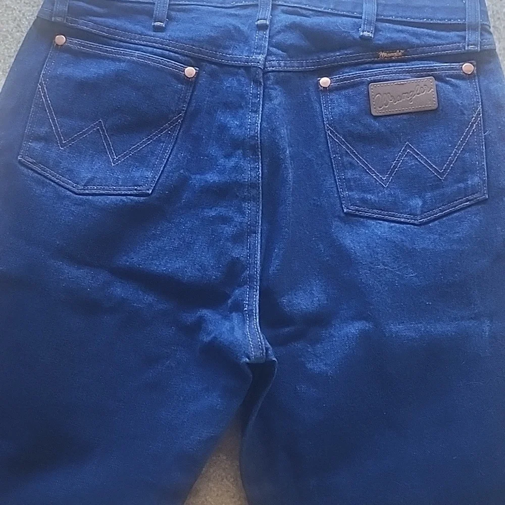 Men's 36x38 Wrangler 13MWZ Rigid Cowboycut Orig Fit Jeans - Picture 6 of 14